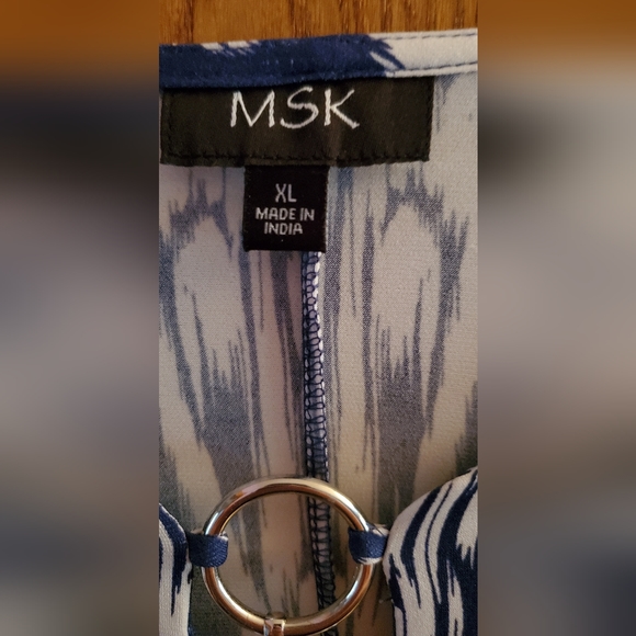 Misses MSK Dress Size XL with 3/4 Sleeves - Picture 2 of 6